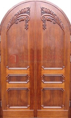 Металлическая арочная дверь ДА-9 в салон красоты в Ульяновске