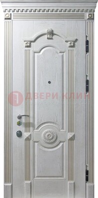Белая дверь с МДФ ДМ-525 в Ульяновске
