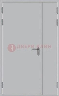 Белая противопожарная двупольная дверь ДПМ-02/30 в Ульяновске