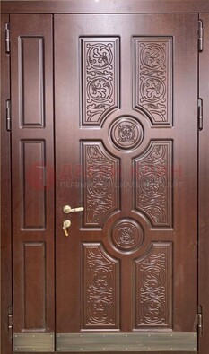 Парадная металлическая дверь с узором ДПР-74 в Ульяновске