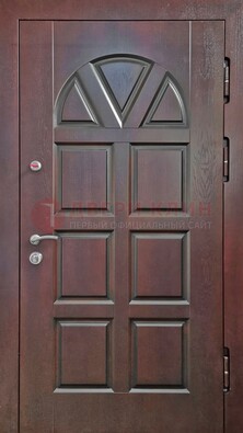 Уличная стальная дверь с виноритом ДВТ-166 в Ульяновске
